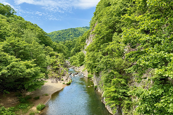 雄大な自然が札幌のすぐそばに